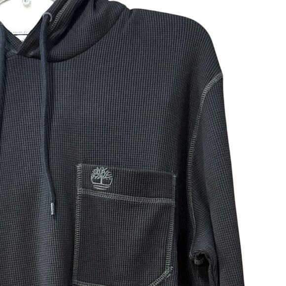 Timberland Men Thermal Black Shirt - Size: Medium - Picture 2 of 4